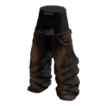 BROWN BAGGY PANT - BY V4R