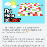 The Floor is Laser