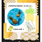 {aesthetic pineapples}