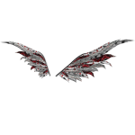 Villain Graffiti De-Vil Crow Wings
