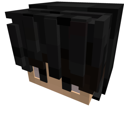 Pixel guy w/black hair & hood [Khatarnak Ishan] Roblox item