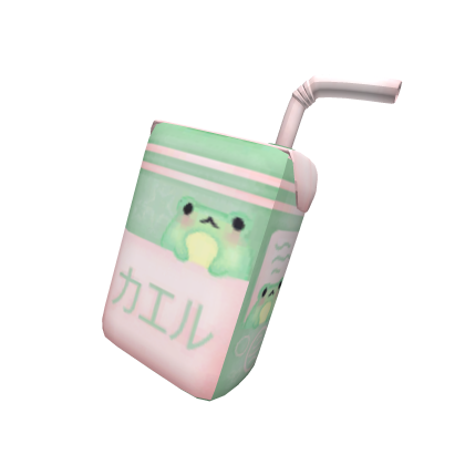Kawaii Frog Drink