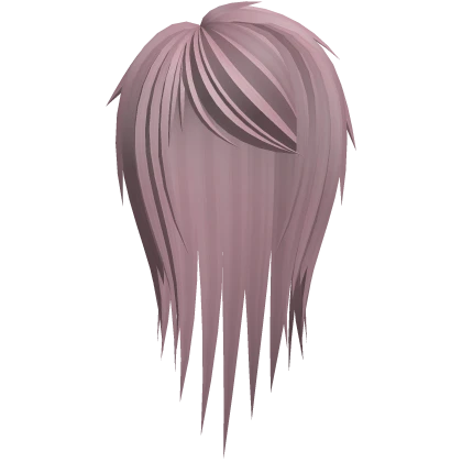 long razor cut goth vkei moe messy ash pink | Roblox Item - Rolimon's