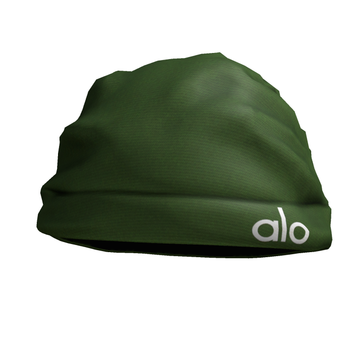 Green Alo Skull Cap
