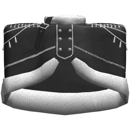 royal imperial winter cape with epaulets black
