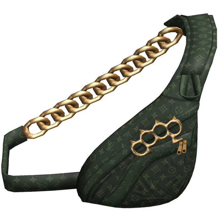 Dark Green Knuckles Designer Sling Bag