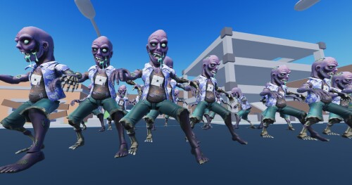 Überlebe Zombies