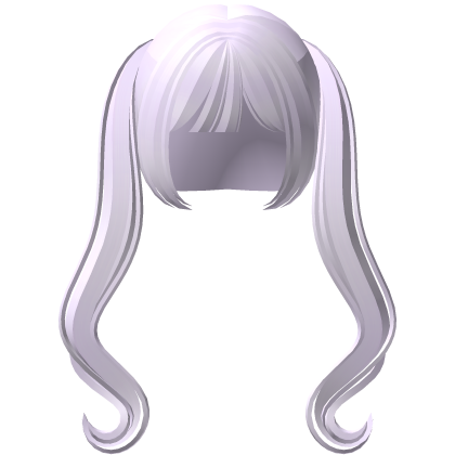 sweetest princess pigtails in purple Roblox item