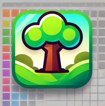 tree generation by Nadiia Shrai