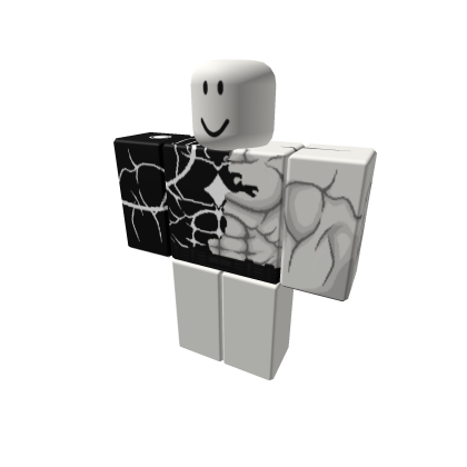 Half Void Demon Monster (White) Shirt