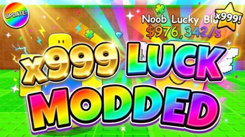 Be A Lucky Block MODDED