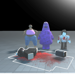 Escape Big moma and Grimace (forest editon horror)