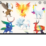 Elements of mythical creatures