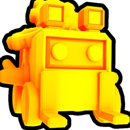 Gold Forklift Bot