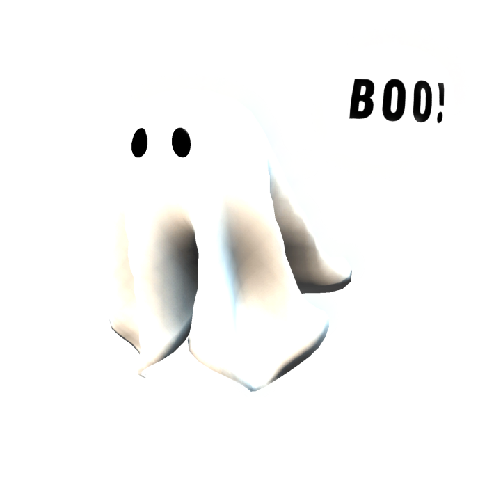 Emissive Ghost Pet - White
