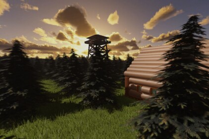 Ray tracing forest
