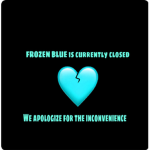 FROZEN BLUE