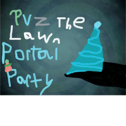 Plants vs Zombies The lawn Portal Party