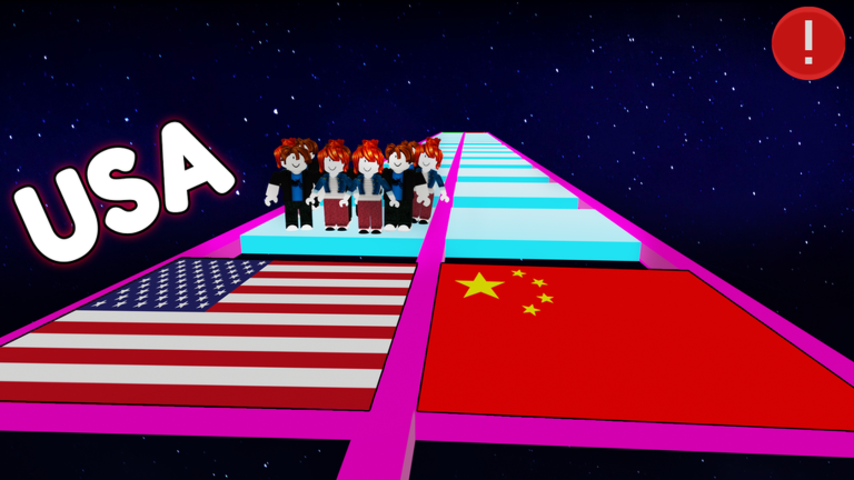 IMPOSSIBLE Flag Glass Bridge!
