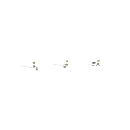 Newer style Weatherite ceiling fans