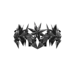 ⏳[LIMITED] Dark Gray Star Crown