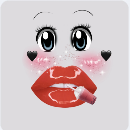 Super,Duper badie face Roblox decal