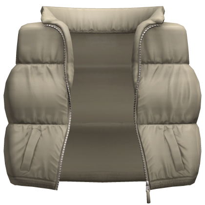 Puffer Vest V2 Beige / Tan thumbnail