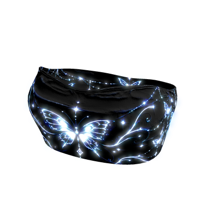 ✅EMISSIVE✅ Glowing Blue Butterfly Tube Top