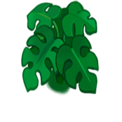 Monstera Bush Roblox decal