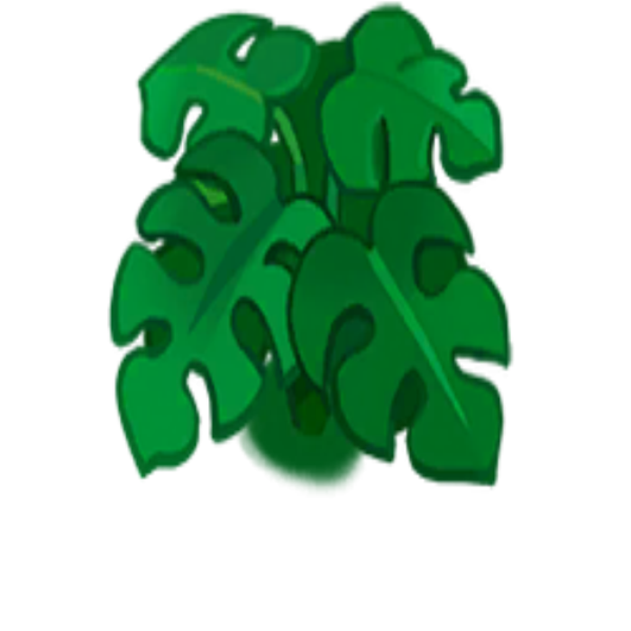 Monstera Bush Roblox decal