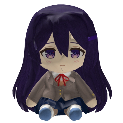 Yuri Back Plush [Doki Doki Literature Club] Roblox item