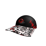 Red Cap With Graffiti