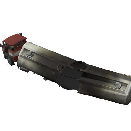 Destroyed)tanker truck (mesh)