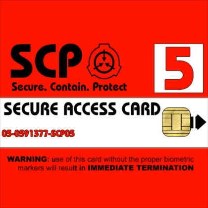 [HD] SCP Keycard Level 5
