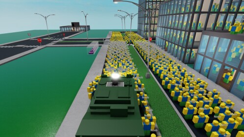 ☢️Noob Protest but you can NUKE them