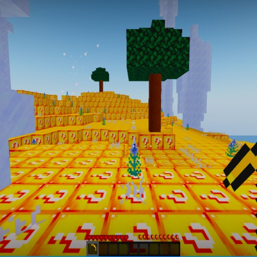 ⛏️ModdedCraft💛 (GOLD LUCKY BLOCKS) official Roblox game thumbnail