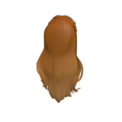 Orange hairstyle