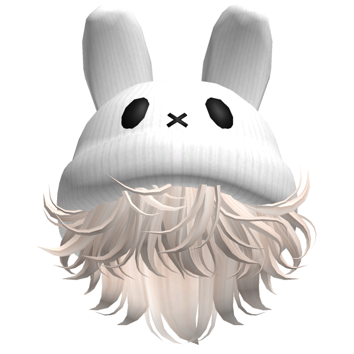 Moe Messy Boy Hair W/ Bunny Hat Beige V2