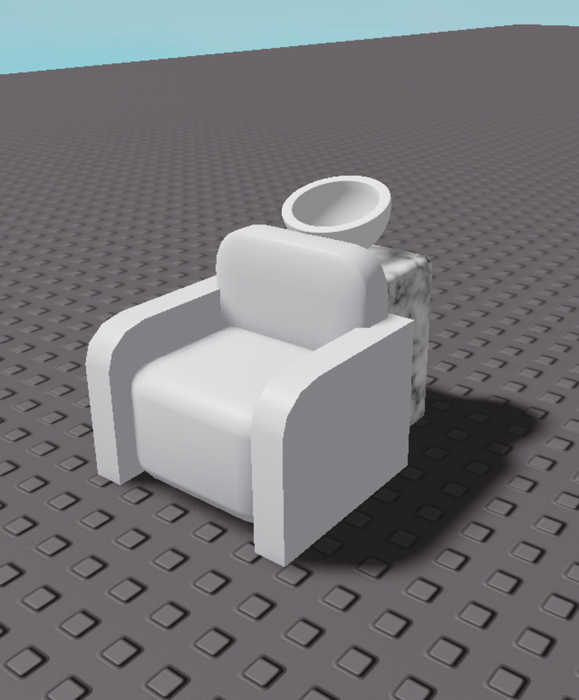 [OfficialPlatinumLuxe] Salon Chair With Basin  preview 1
