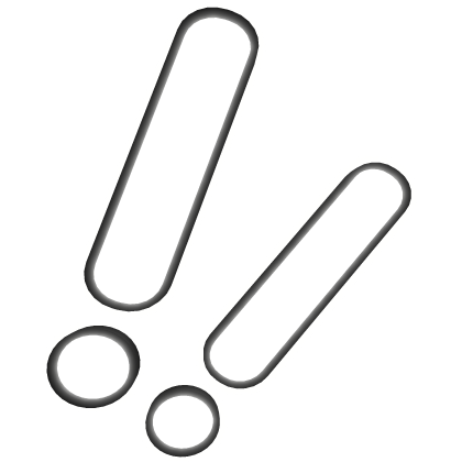 (EMISSIVE) Anime Exclamation Marks