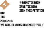 Bring Back Tix Rant!