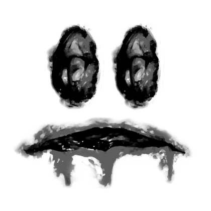 Scary Face 2.0 Roblox decal