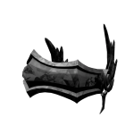 Black Glitter Valkyrie Helmet