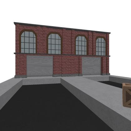 Factory Truck Loading Dock