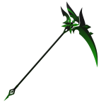 Green Eclipsing Demon Scythe
