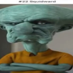 #22 squidward