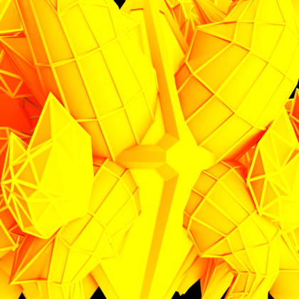 Gold Glitched Shard