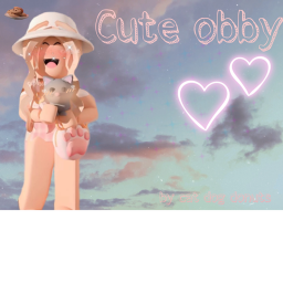 The cute obby (NOT DONE)