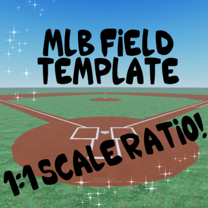 [1:1 Ratio] MLB Field Template preview 1