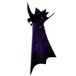 Amethyst Purple Cape of the Evil Queen
